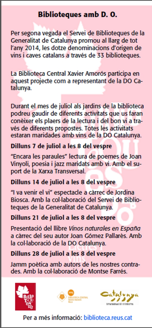 Aquest estiu vine a la fresca!