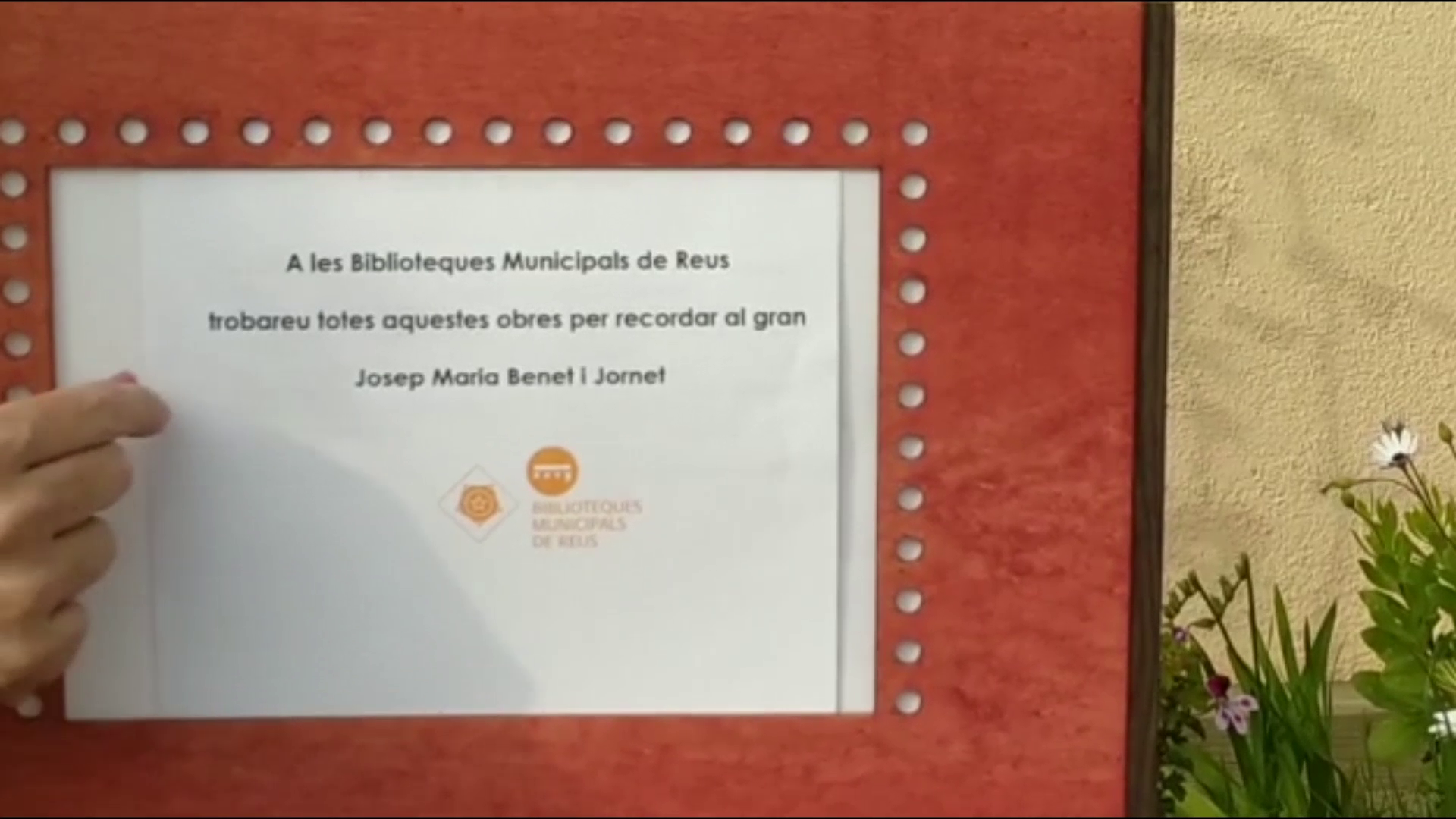 En record de Josep Benet i Jornet